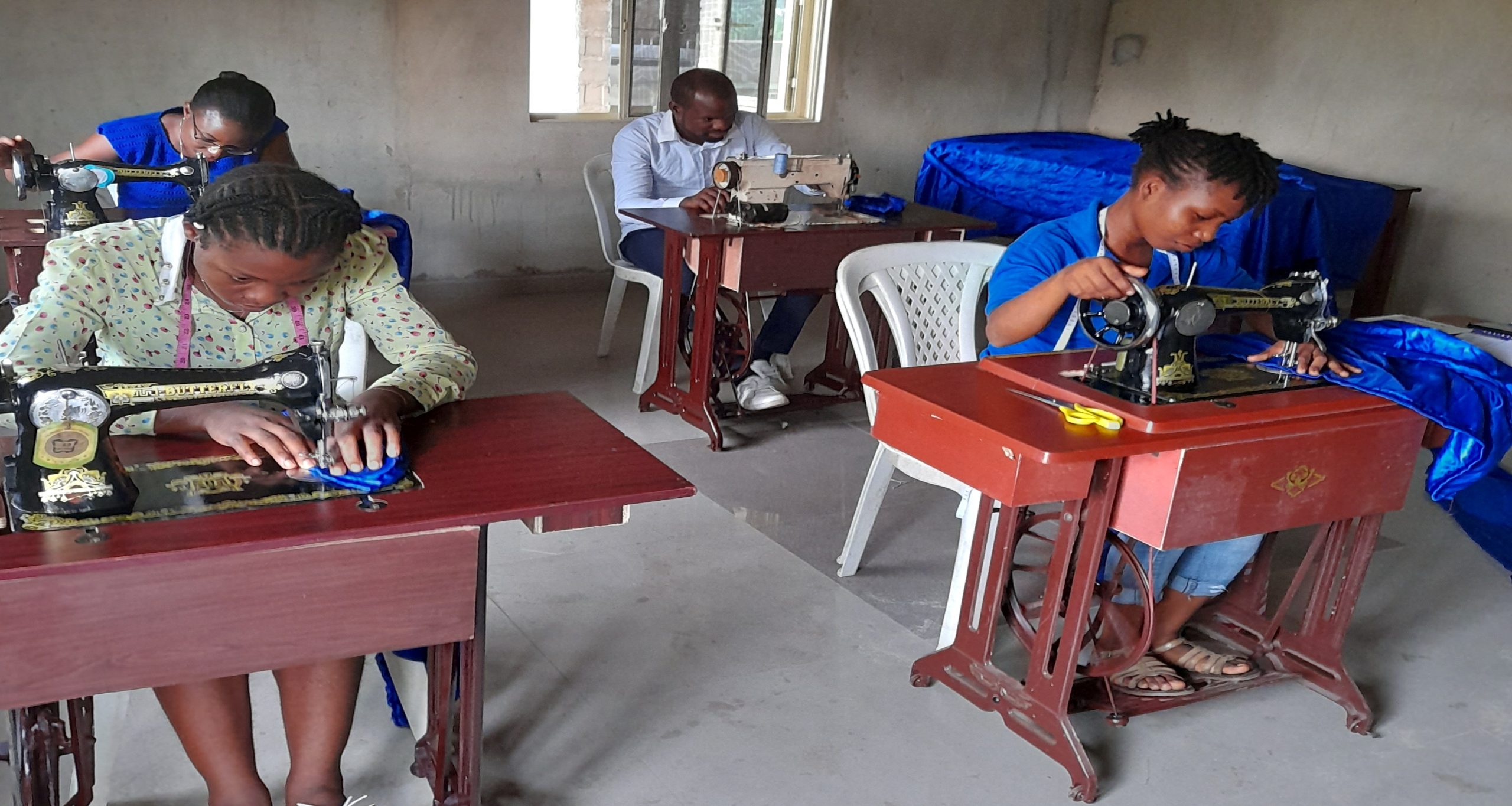 Fashion Designing class at Life-Long Development Academy