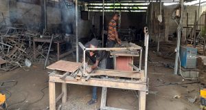 Class on Welding Work at Life-Long Development Academy