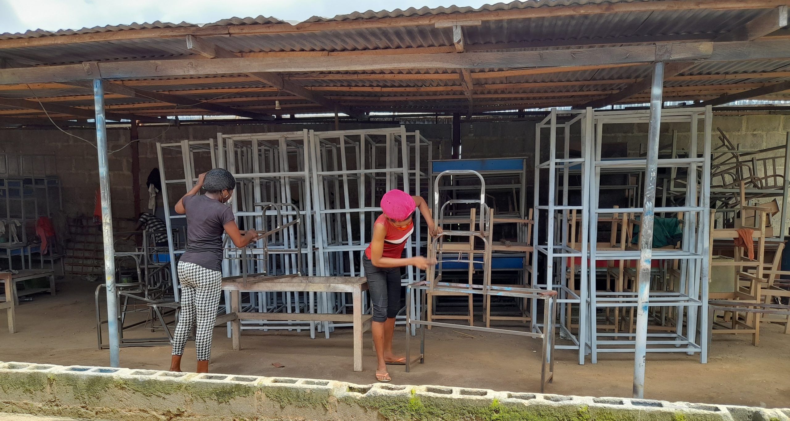 Practice Iron Works at Life-Long Development Academy